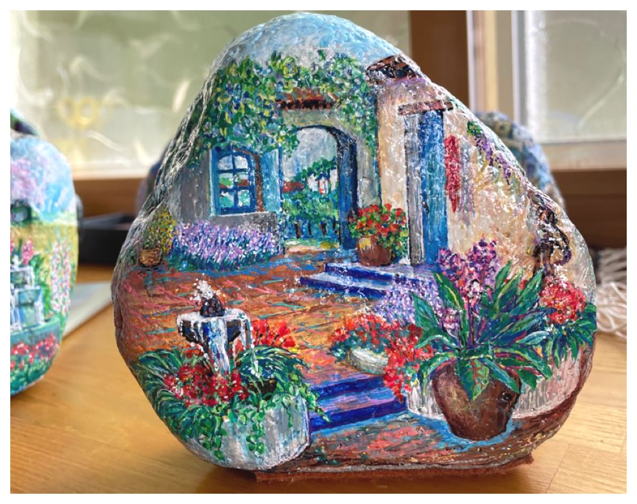 نقاشیهای جذاب روی سنگ: ایدههایی خلاقانه برای تزئین