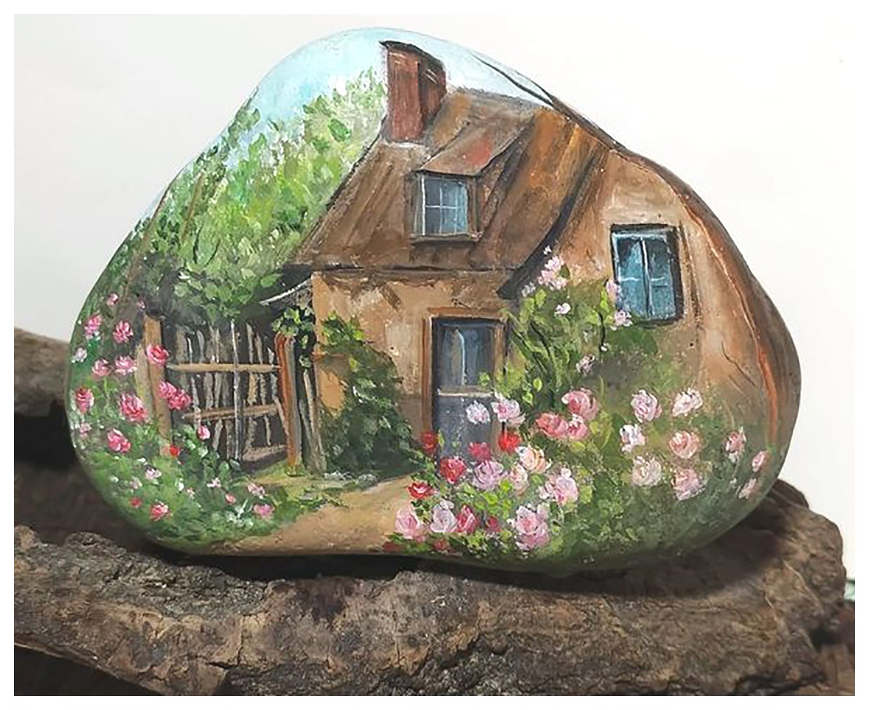 نقاشیهای جذاب روی سنگ: ایدههایی خلاقانه برای تزئین