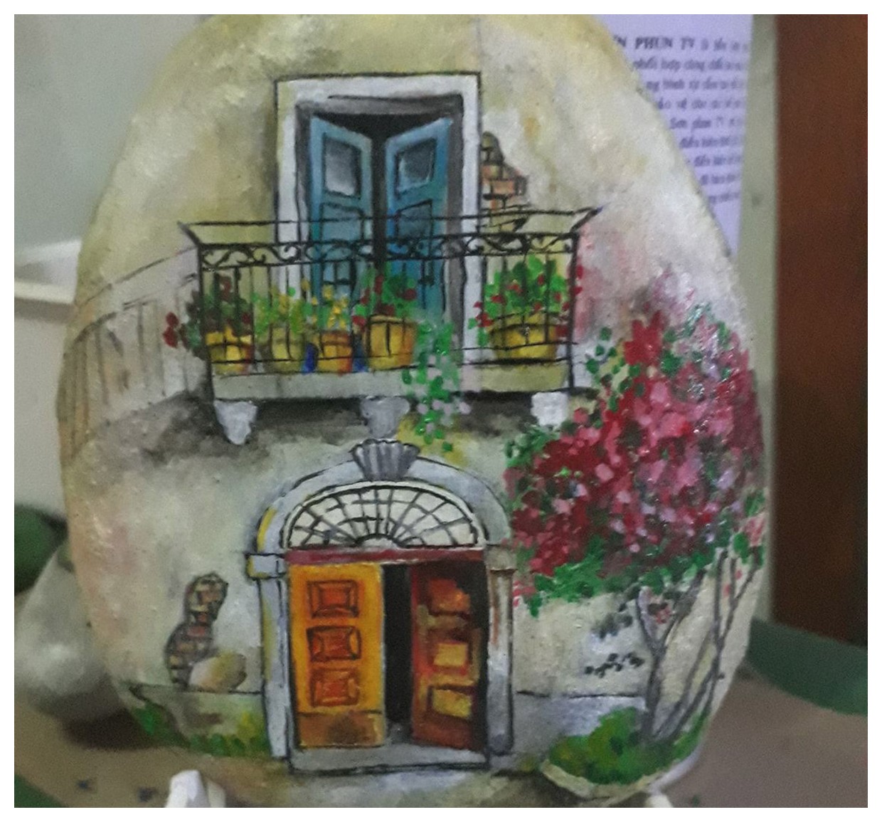 نقاشیهای جذاب روی سنگ: ایدههایی خلاقانه برای تزئین