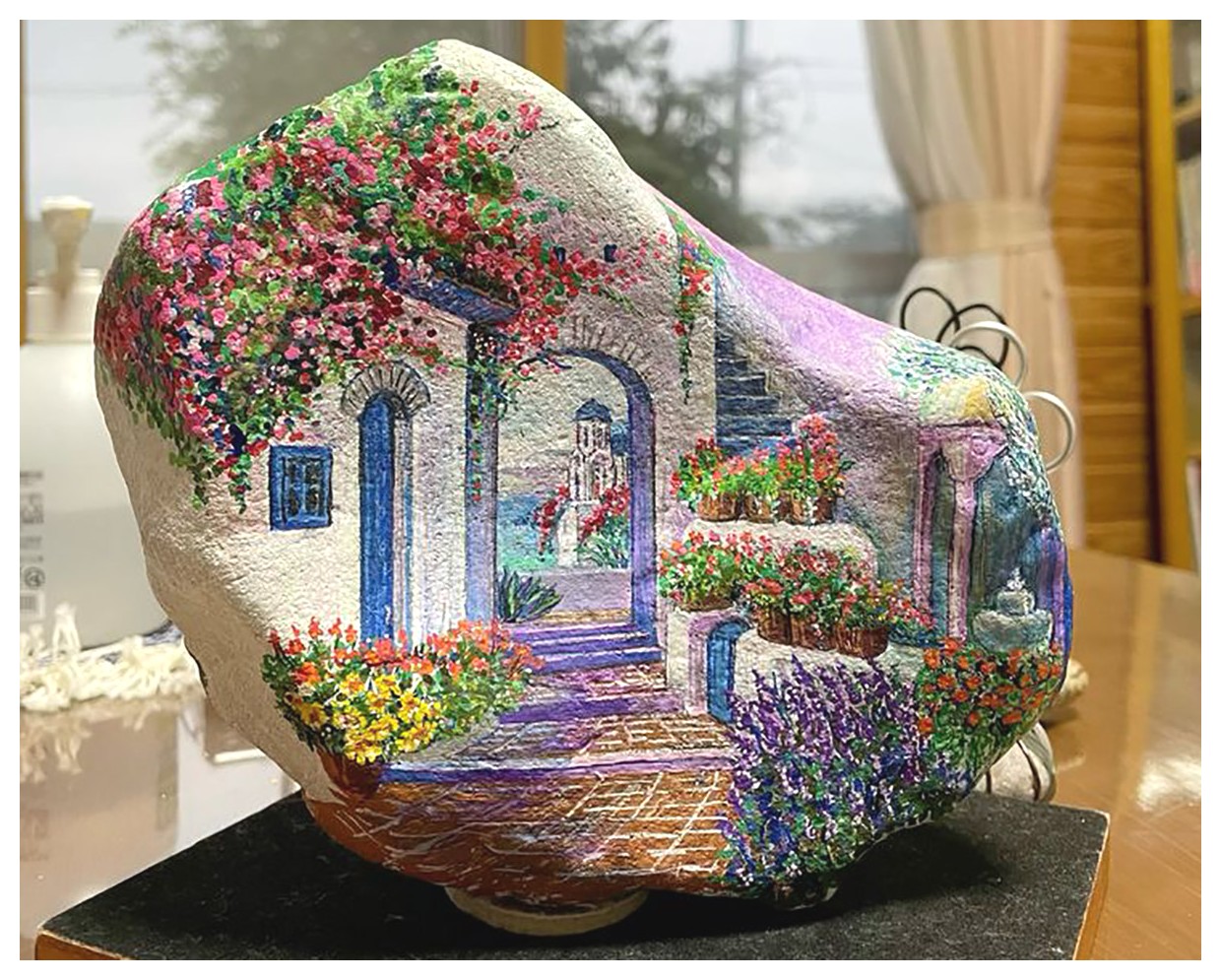 نقاشیهای جذاب روی سنگ: ایدههایی خلاقانه برای تزئین