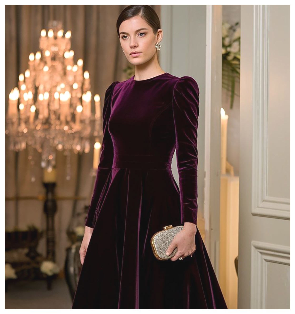 مدل‌های شیک و جذاب لباس شب زنانه برای درخشش در مهمانی‌ها