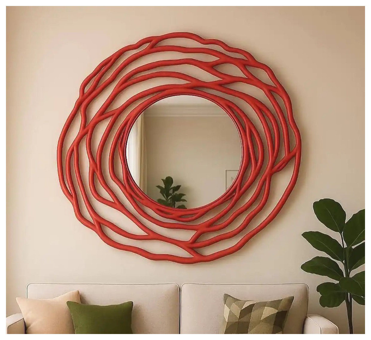 آینه دیواری خلاقانه: ایدههایی برای زیباسازی فضای شما