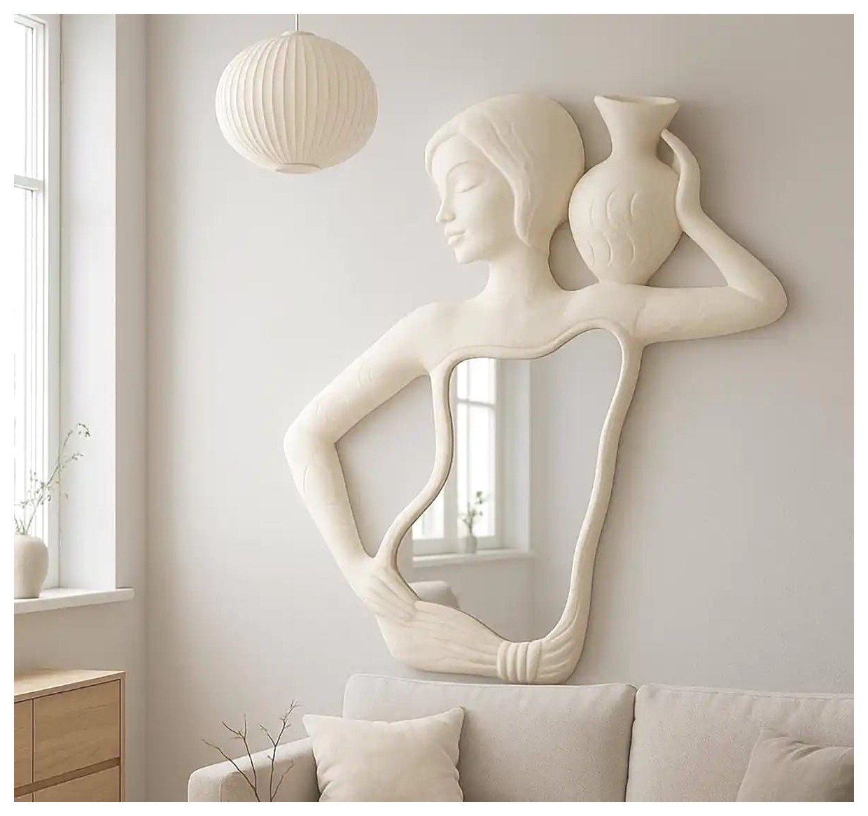 آینه دیواری خلاقانه: ایدههایی برای زیباسازی فضای شما