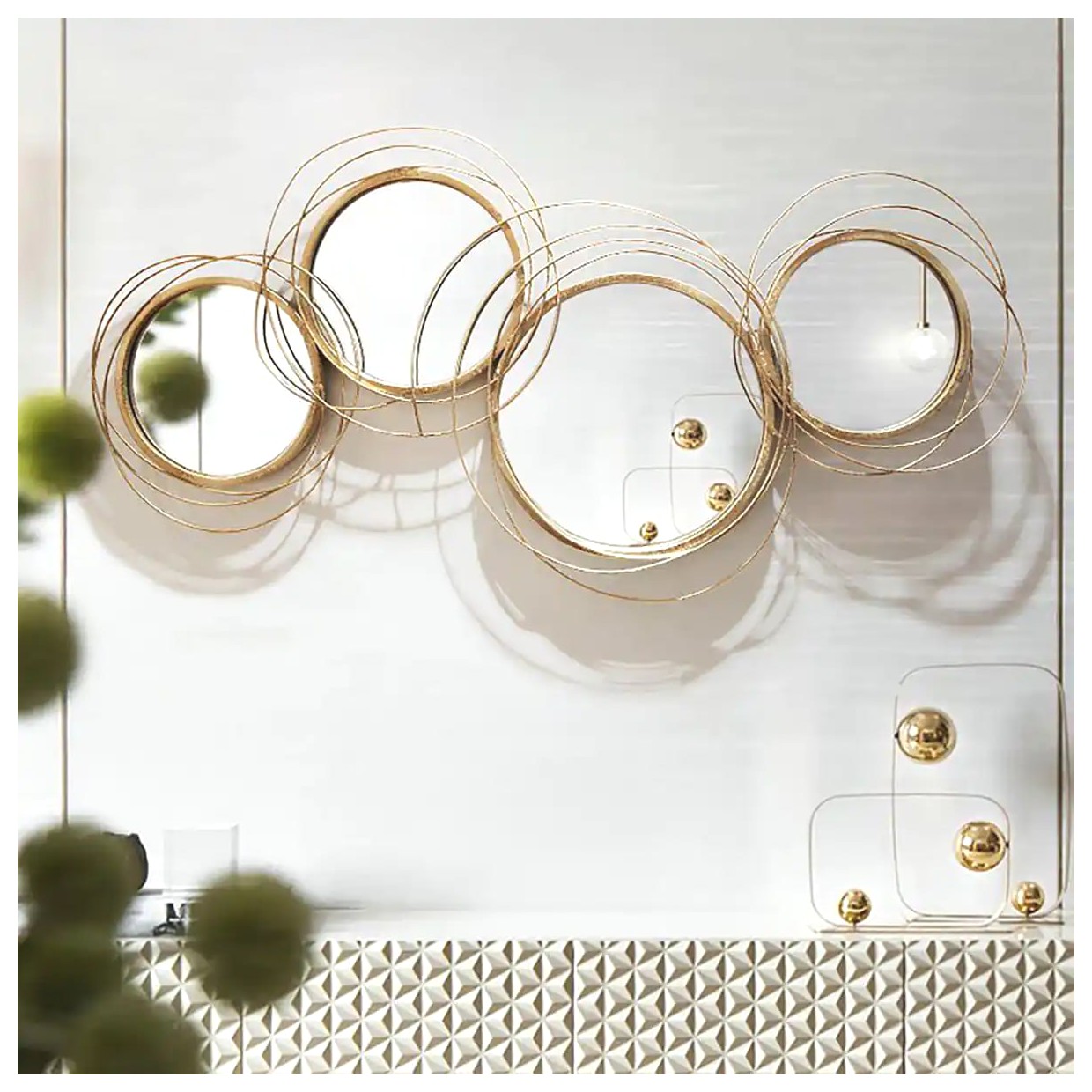 آینه دیواری خلاقانه: ایدههایی برای زیباسازی فضای شما