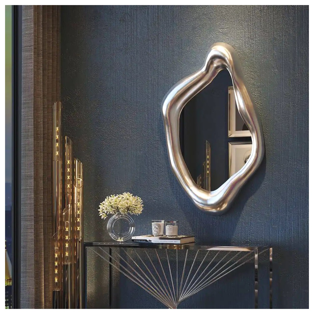 آینه دیواری خلاقانه: ایدههایی برای زیباسازی فضای شما