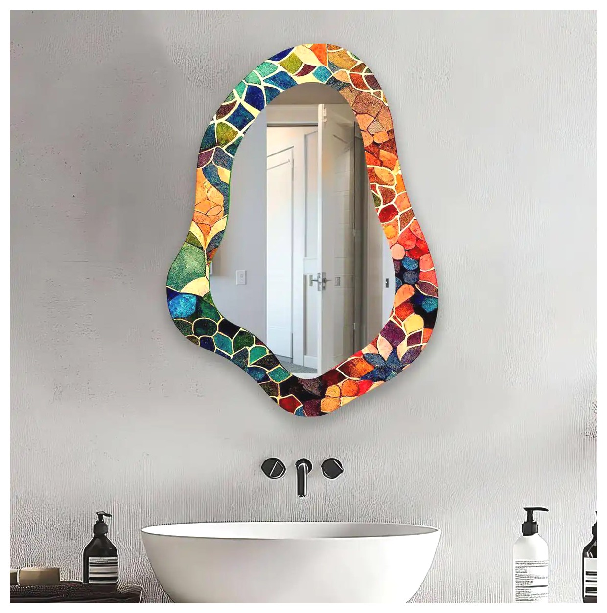 آینه دیواری خلاقانه: ایدههایی برای زیباسازی فضای شما