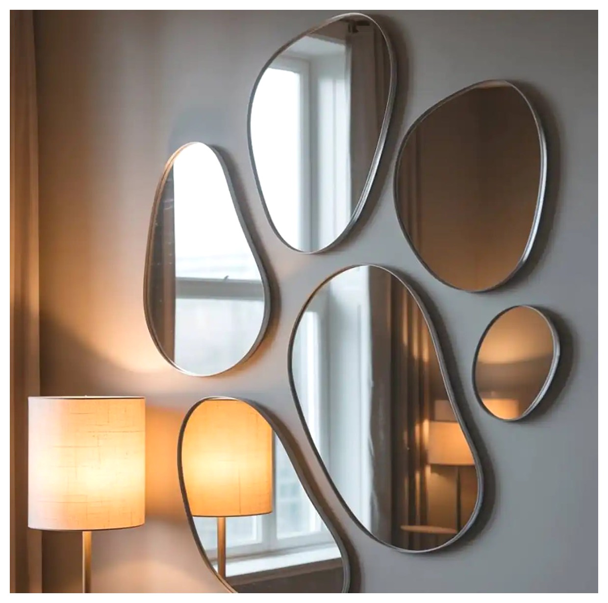 آینه دیواری خلاقانه: ایدههایی برای زیباسازی فضای شما