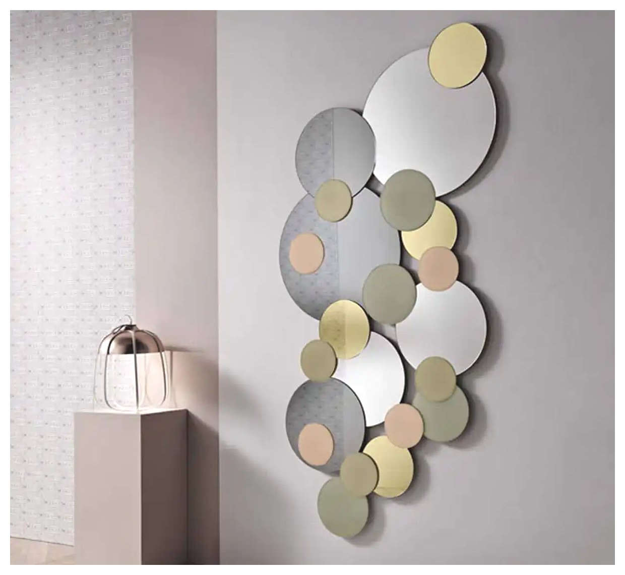 آینه دیواری خلاقانه: ایدههایی برای زیباسازی فضای شما