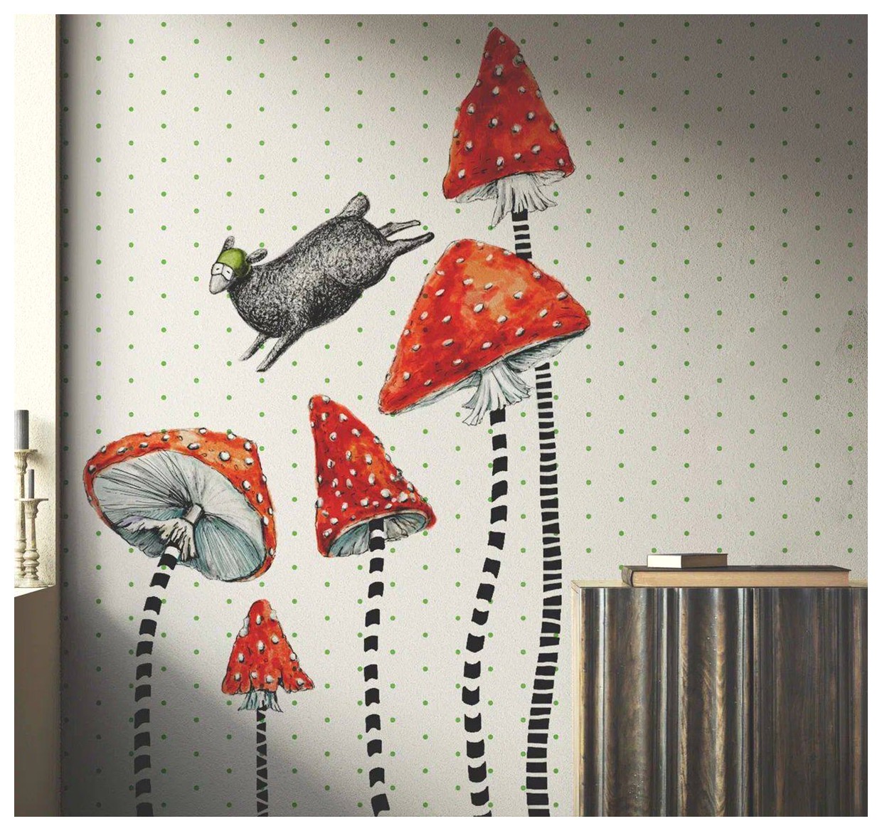 ایده‌های خلاقانه برای نقاشی دیوارها: زیبایی و تنوع در دکوراسیون داخلی