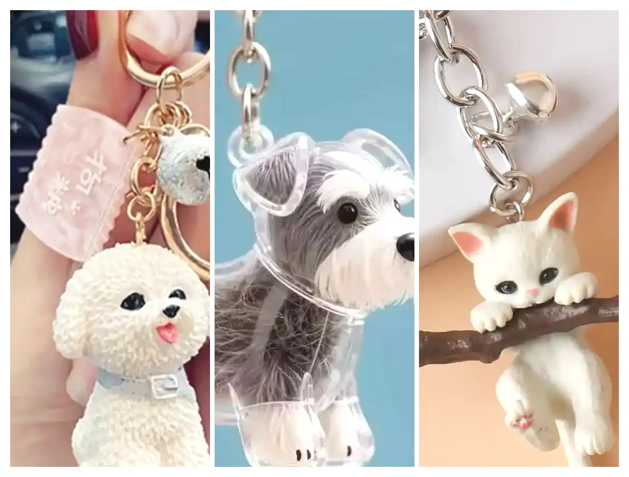 جاکلیدیهای زیبا با طرح حیوانات جذاب