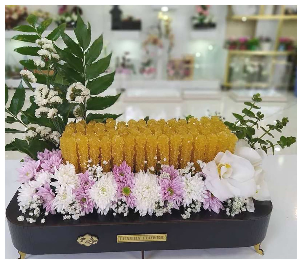 آموزش تهیه آبنبات سنگی تزئین شده: یک دسر خوشمزه و جذاب