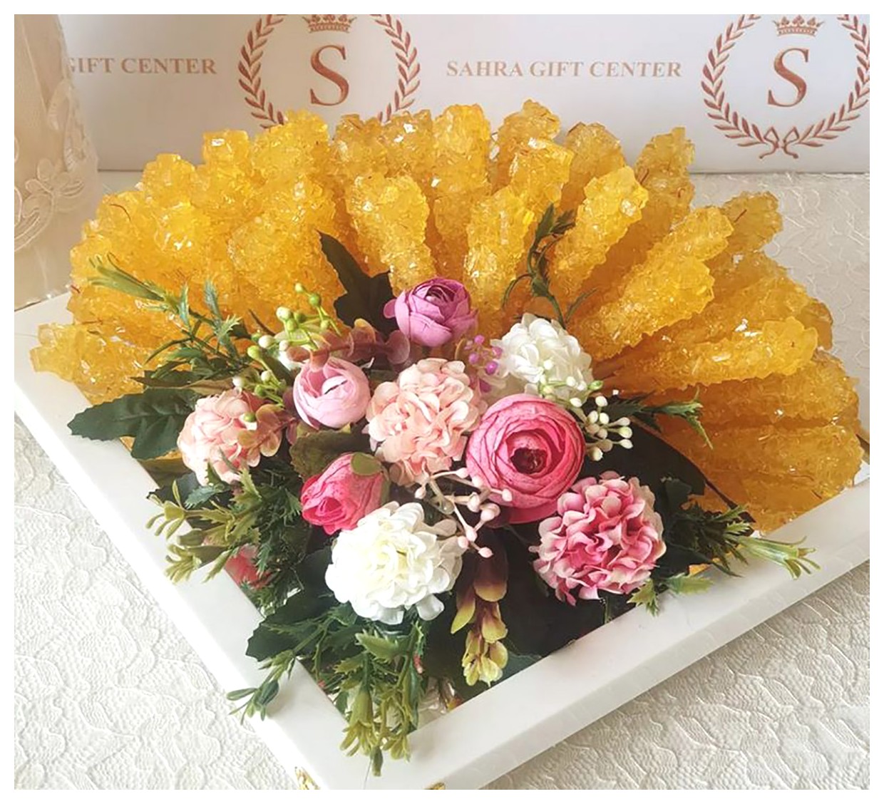 آموزش تهیه آبنبات سنگی تزئین شده: یک دسر خوشمزه و جذاب