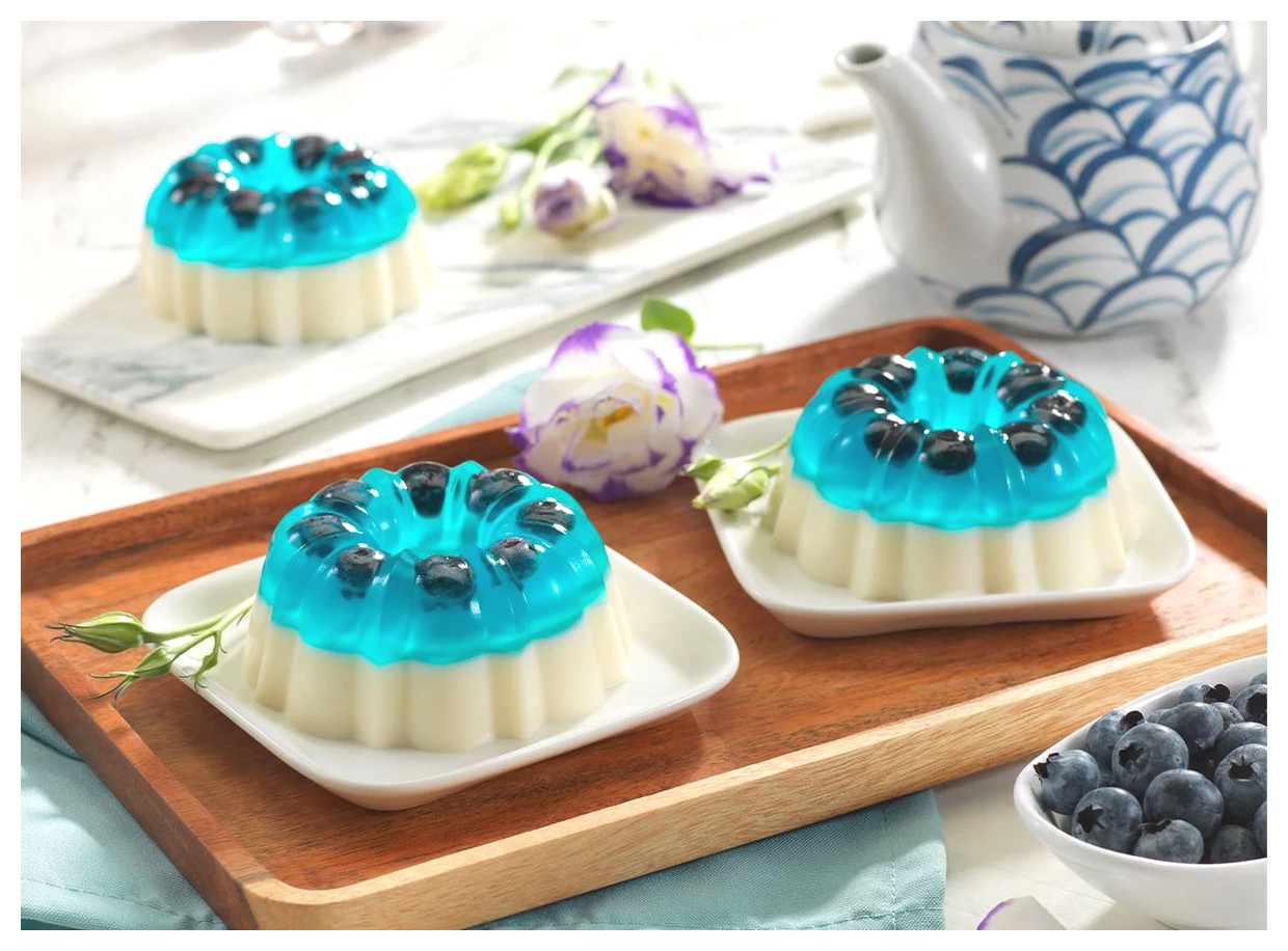 ایدههای زیبا برای تزیین ژله: خلاقیت در هر قاشق