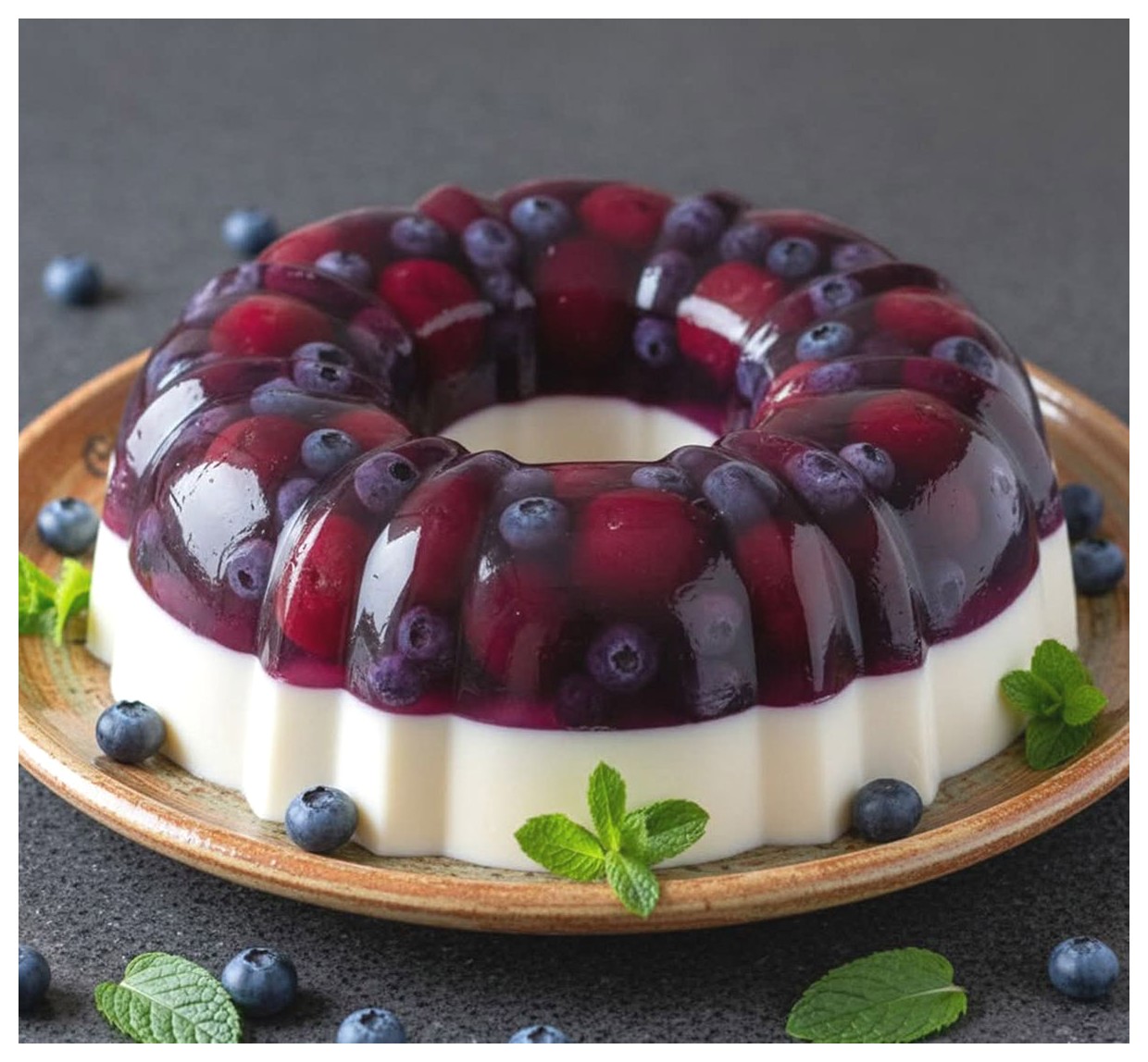 ایدههای زیبا برای تزیین ژله: خلاقیت در هر قاشق