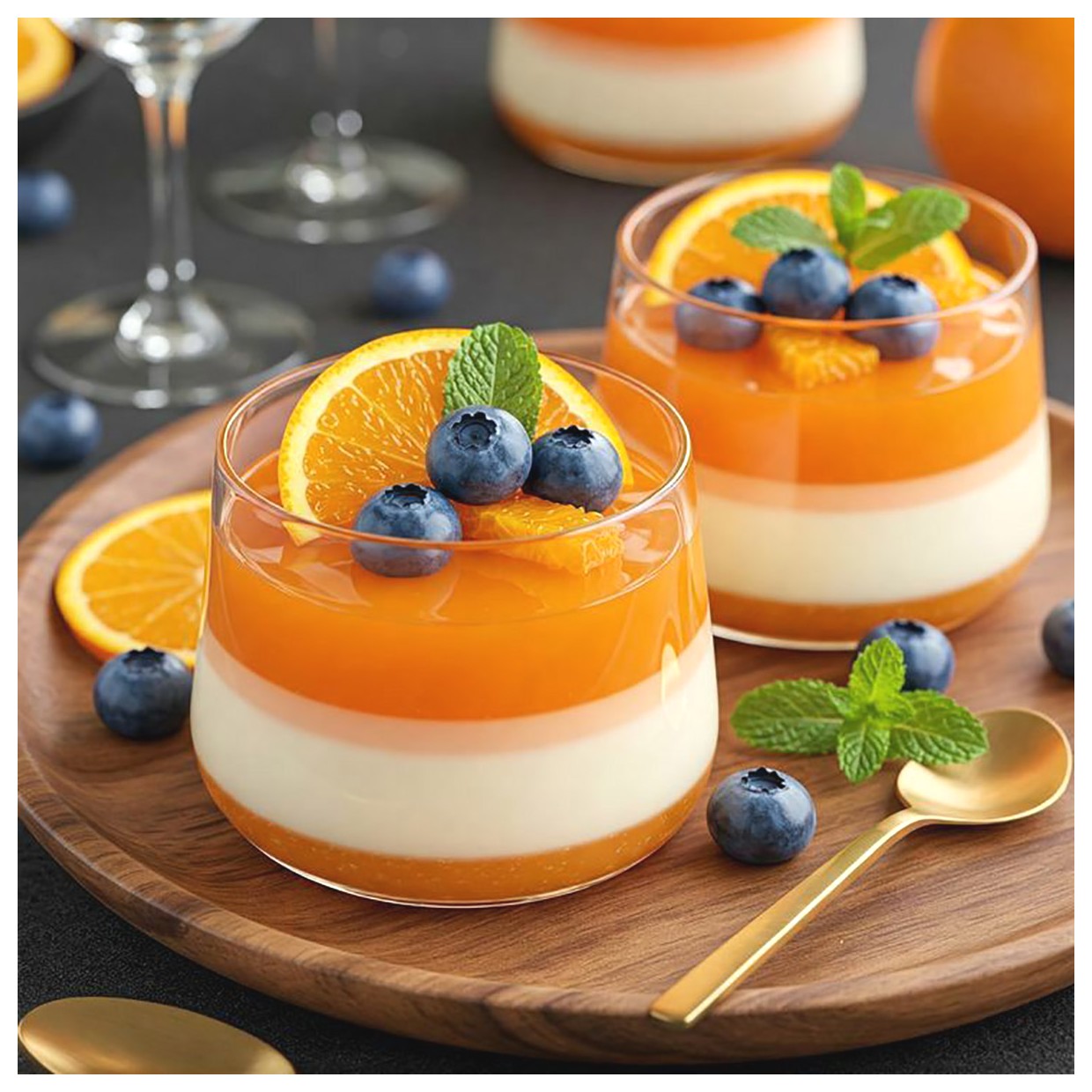 ایدههای زیبا برای تزیین ژله: خلاقیت در هر قاشق