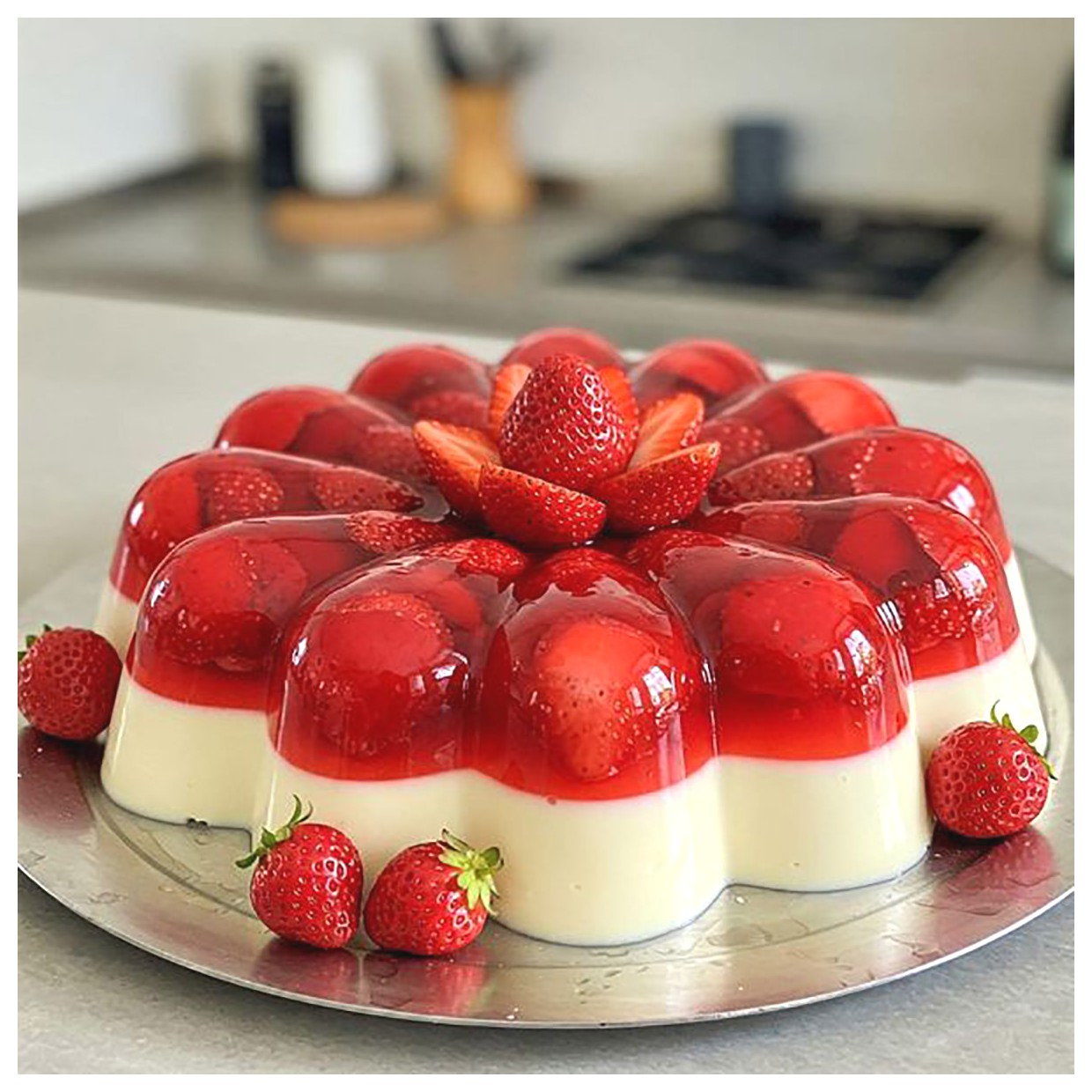 ایدههای زیبا برای تزیین ژله: خلاقیت در هر قاشق