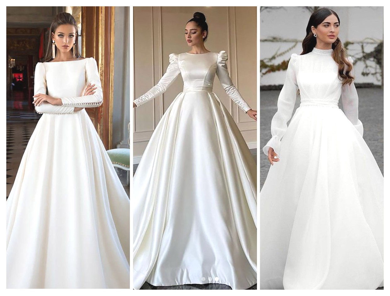 ایده‌های جذاب برای لباس عروسی اروپایی