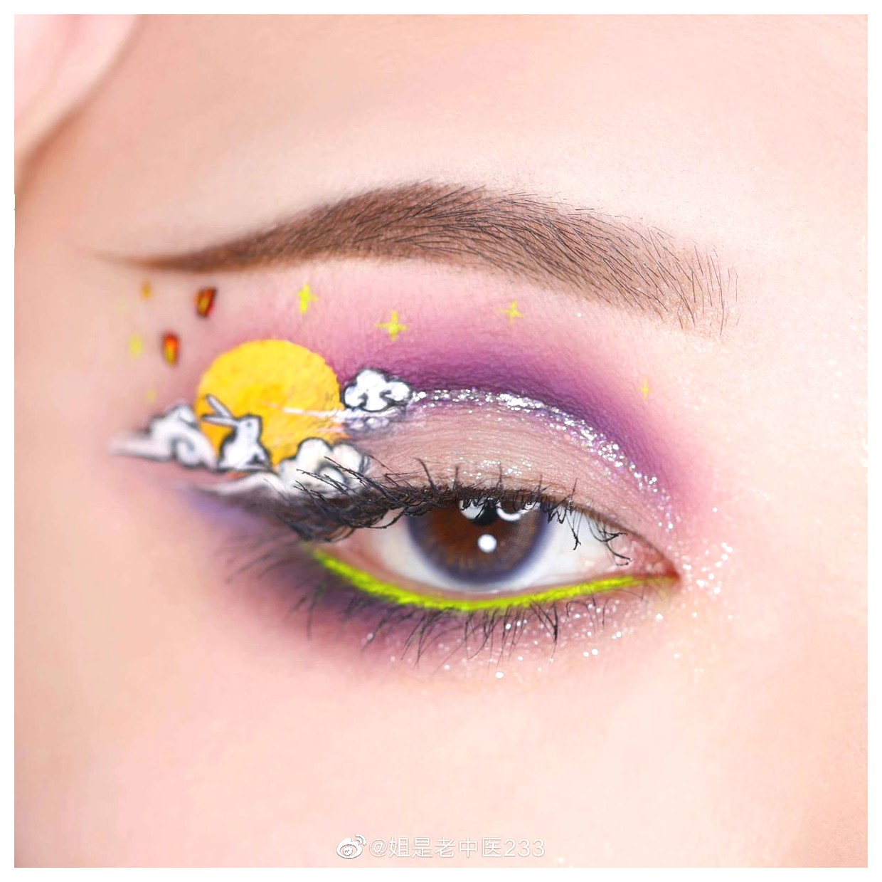 آرایش چشم فانتزی: راهنمایی برای خلق زیبایی‌های جذاب