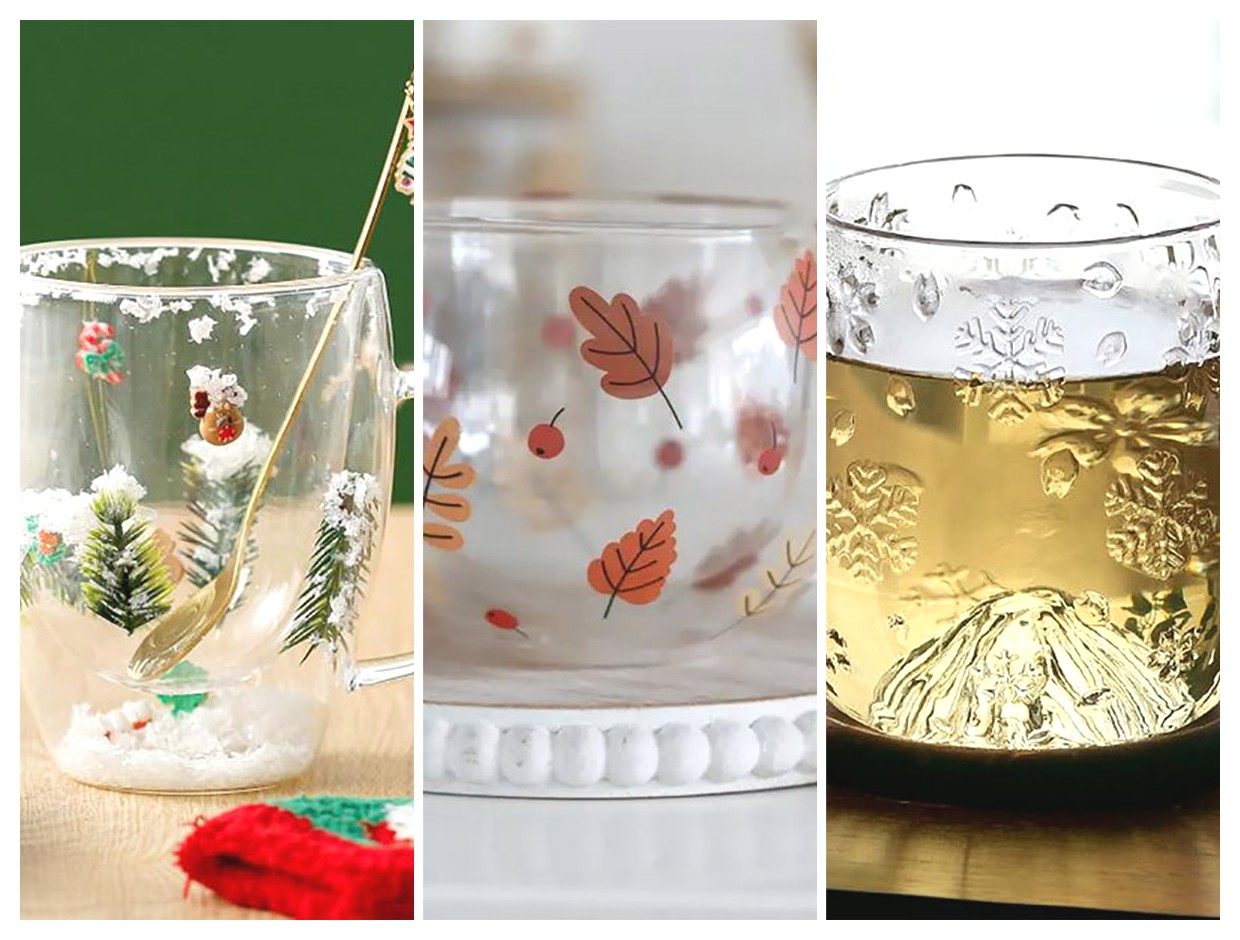 طراحی فنجان شیشه‌ای فانتزی: ایده‌هایی برای دکوراسیون خاص