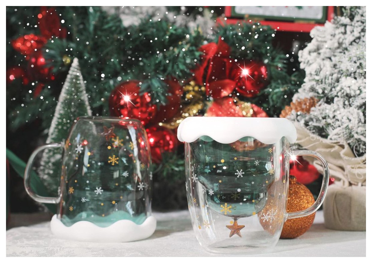 طراحی فنجان شیشه‌ای فانتزی: ایده‌هایی برای دکوراسیون خاص