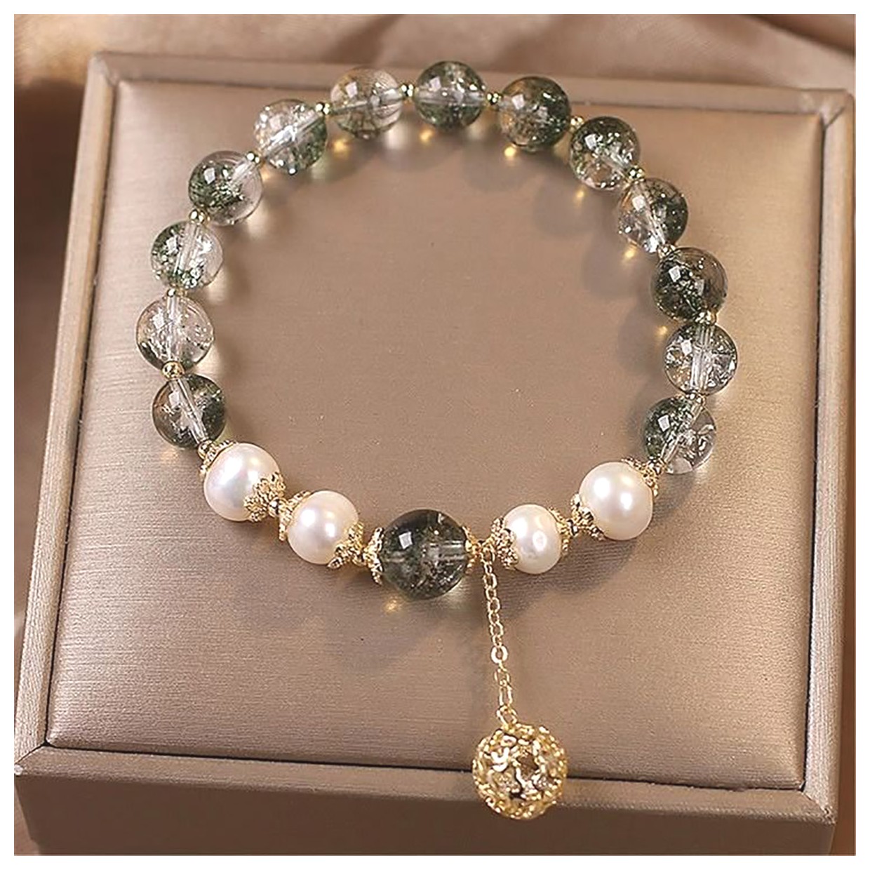 دستبند مرواریدی دخترانه: زیبایی و جذابیت در دستان شما