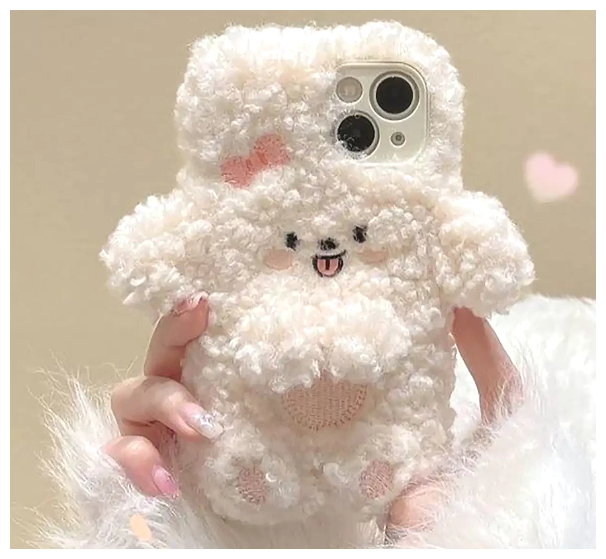 کیف گوشی پشمالو دخترانه: جذابیت و نرمی در دستان شما