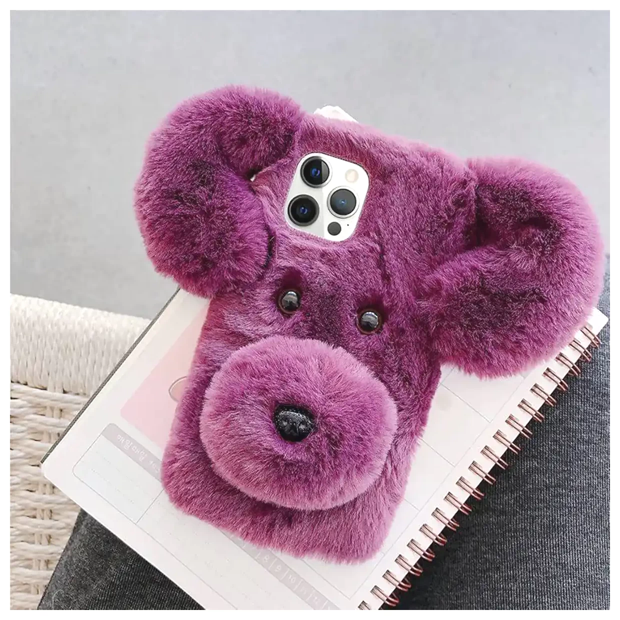 کیف گوشی پشمالو دخترانه: جذابیت و نرمی در دستان شما