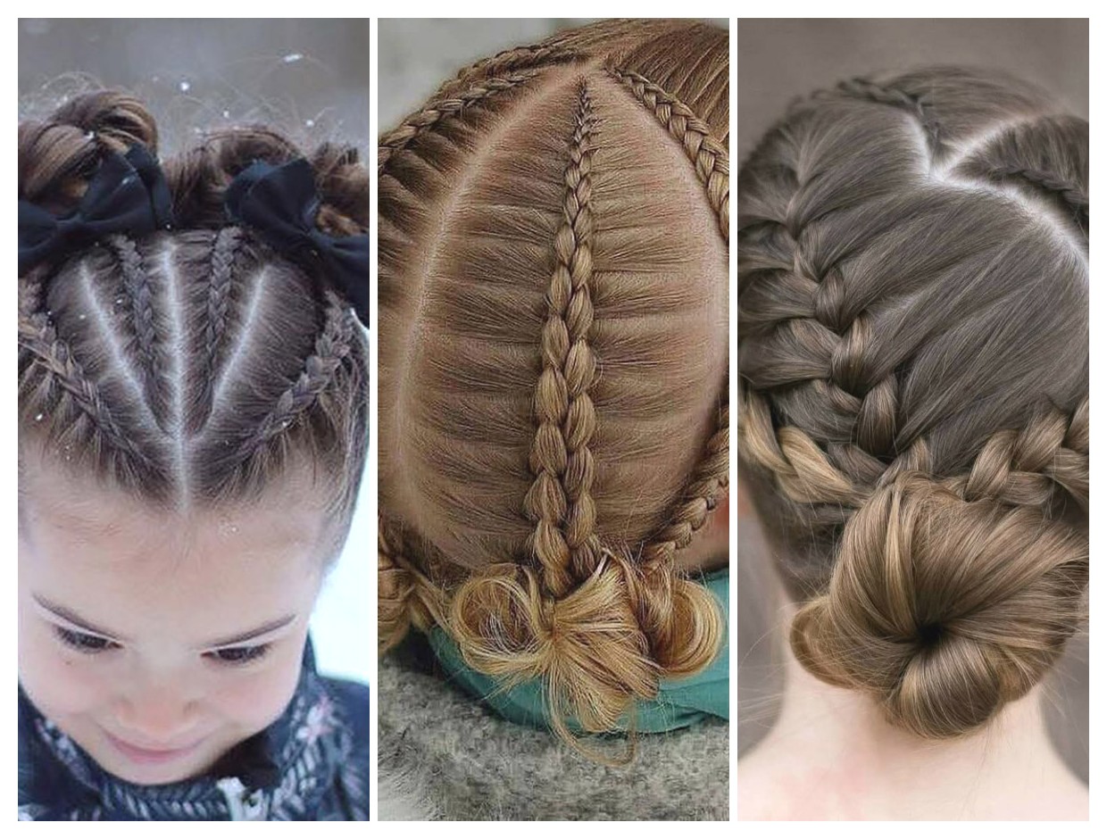 مدل‌های زیبا و جذاب بافت موی سر دخترانه