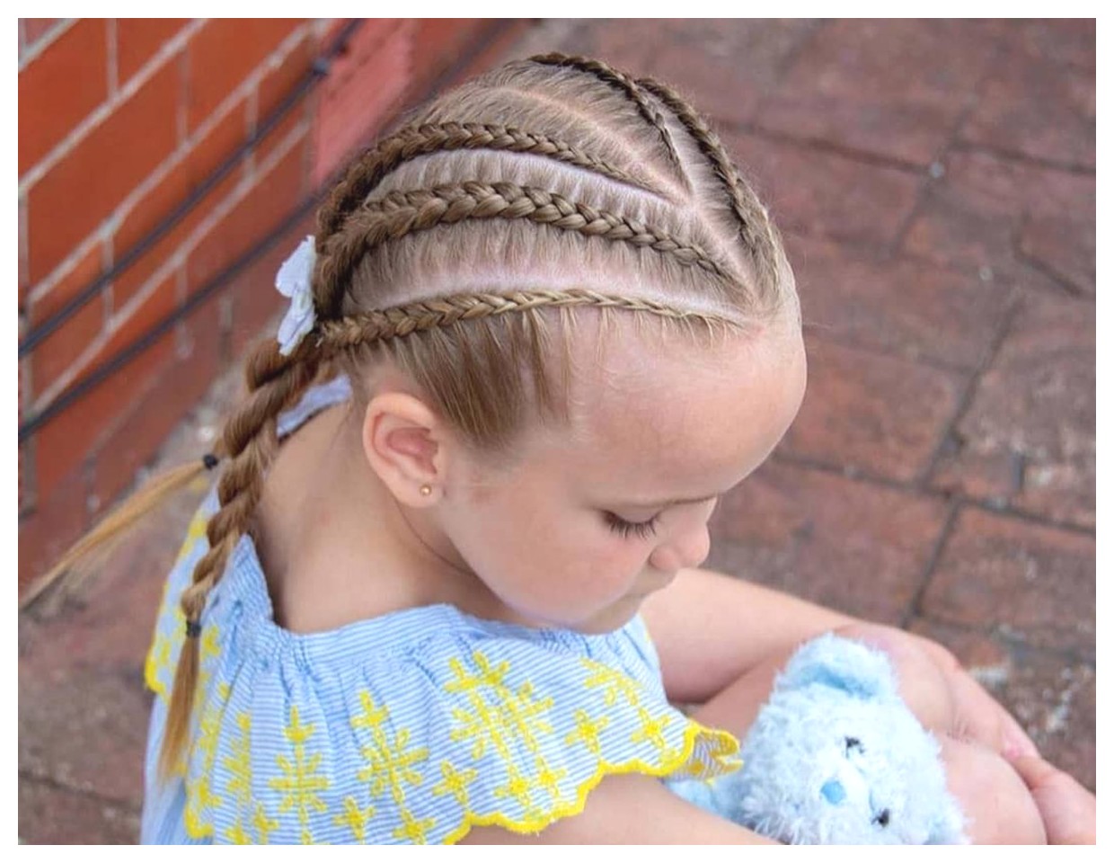 مدل‌های زیبا و جذاب بافت موی سر دخترانه