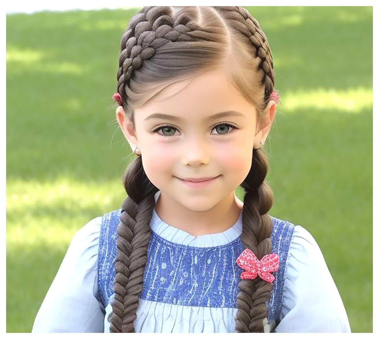 مدل‌های زیبا و جذاب بافت موی سر دخترانه