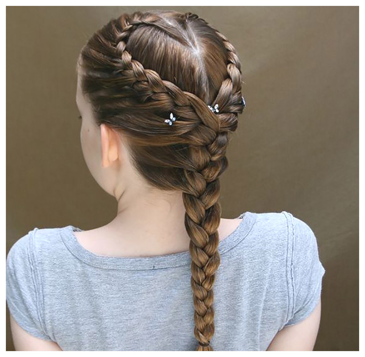 مدل‌های زیبا و جذاب بافت موی سر دخترانه