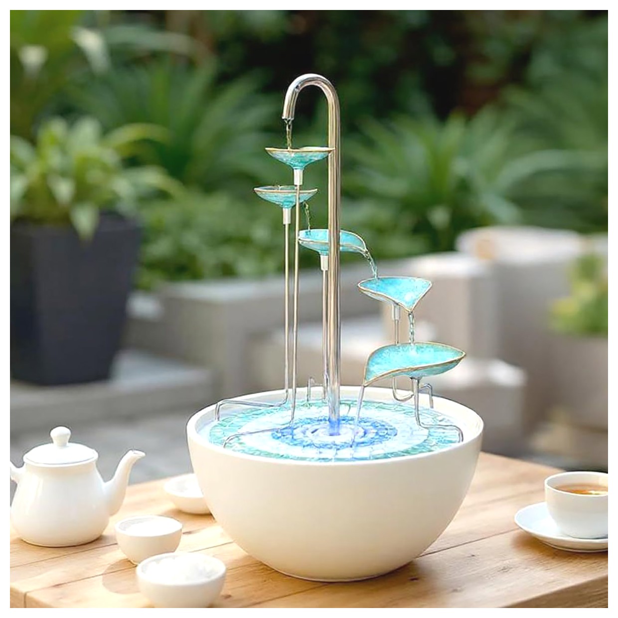 مدل‌های جذاب فواره‌های خانگی برای زیباسازی محیط