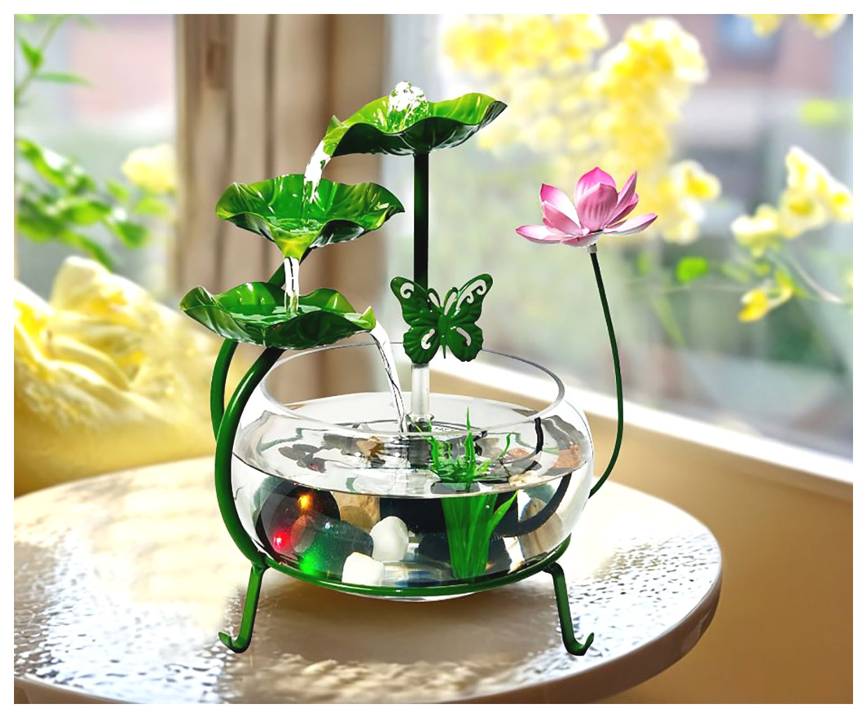 مدل‌های جذاب فواره‌های خانگی برای زیباسازی محیط