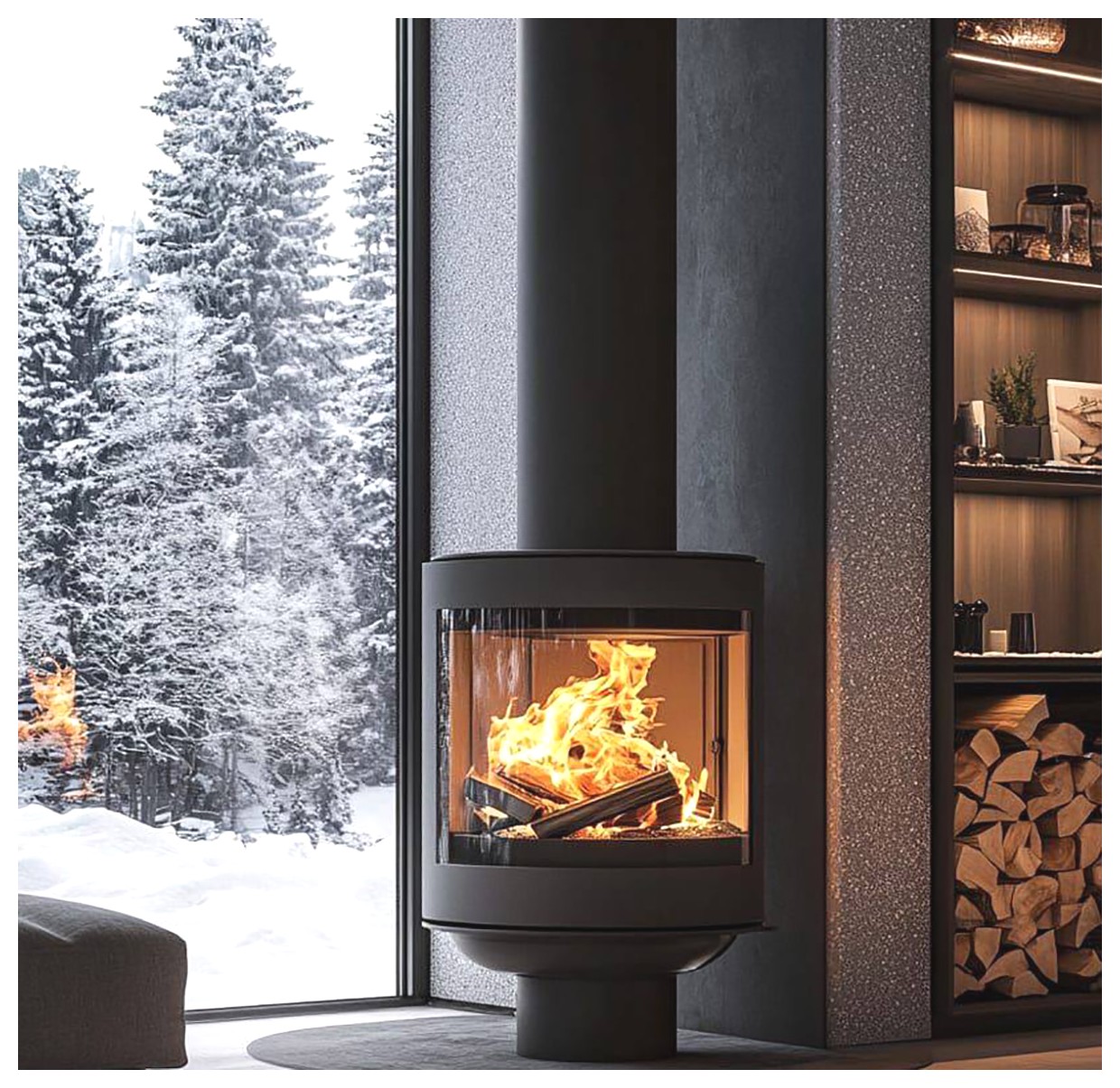 طراحی شومینه‌های خانگی: ایده‌هایی برای دکوراسیون داخلی