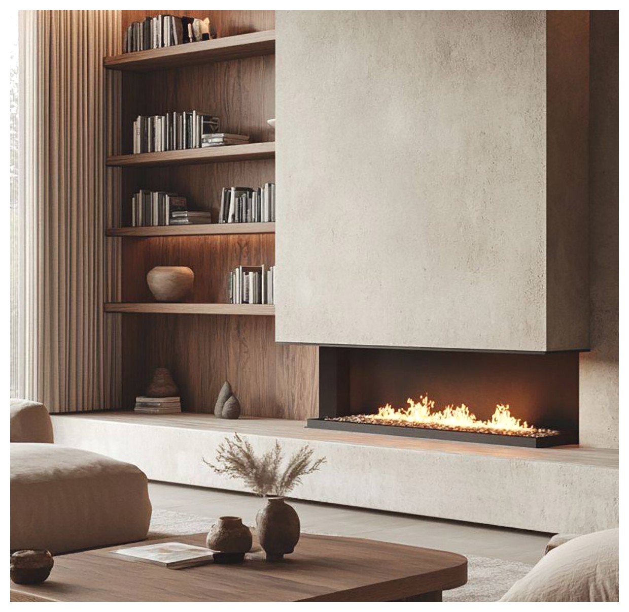 طراحی شومینه‌های خانگی: ایده‌هایی برای دکوراسیون داخلی