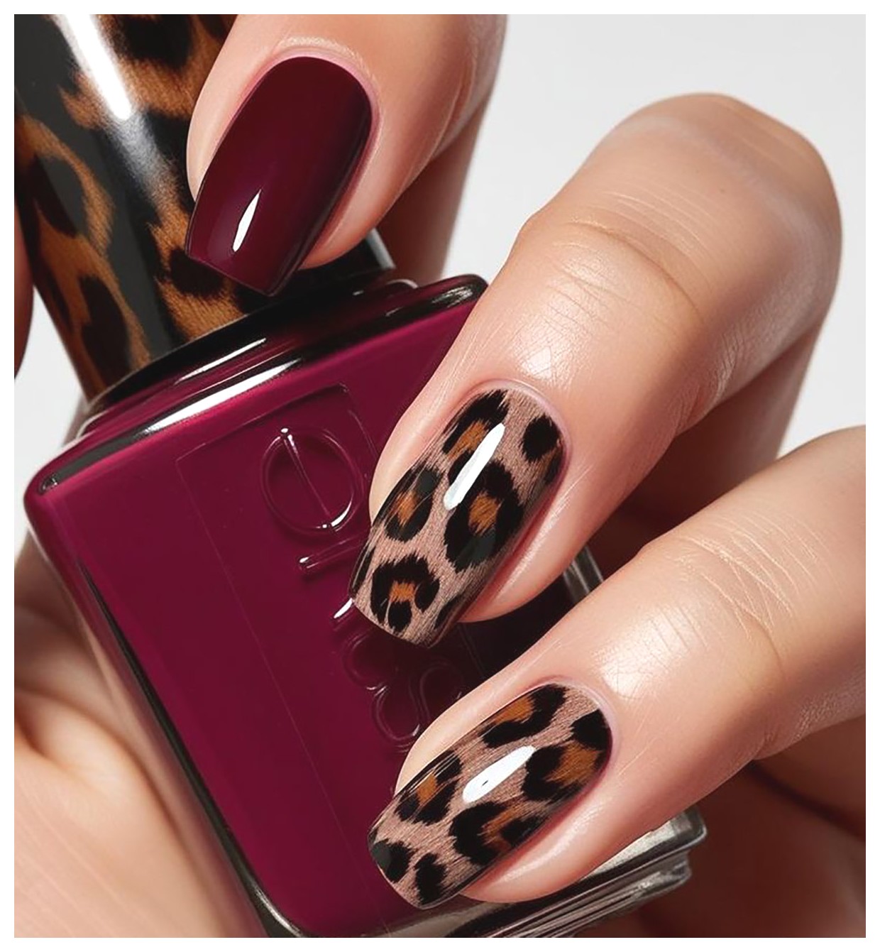 طراحی ناخن پلنگی: جذاب‌ترین ایده‌ها برای زیبایی دستان شما