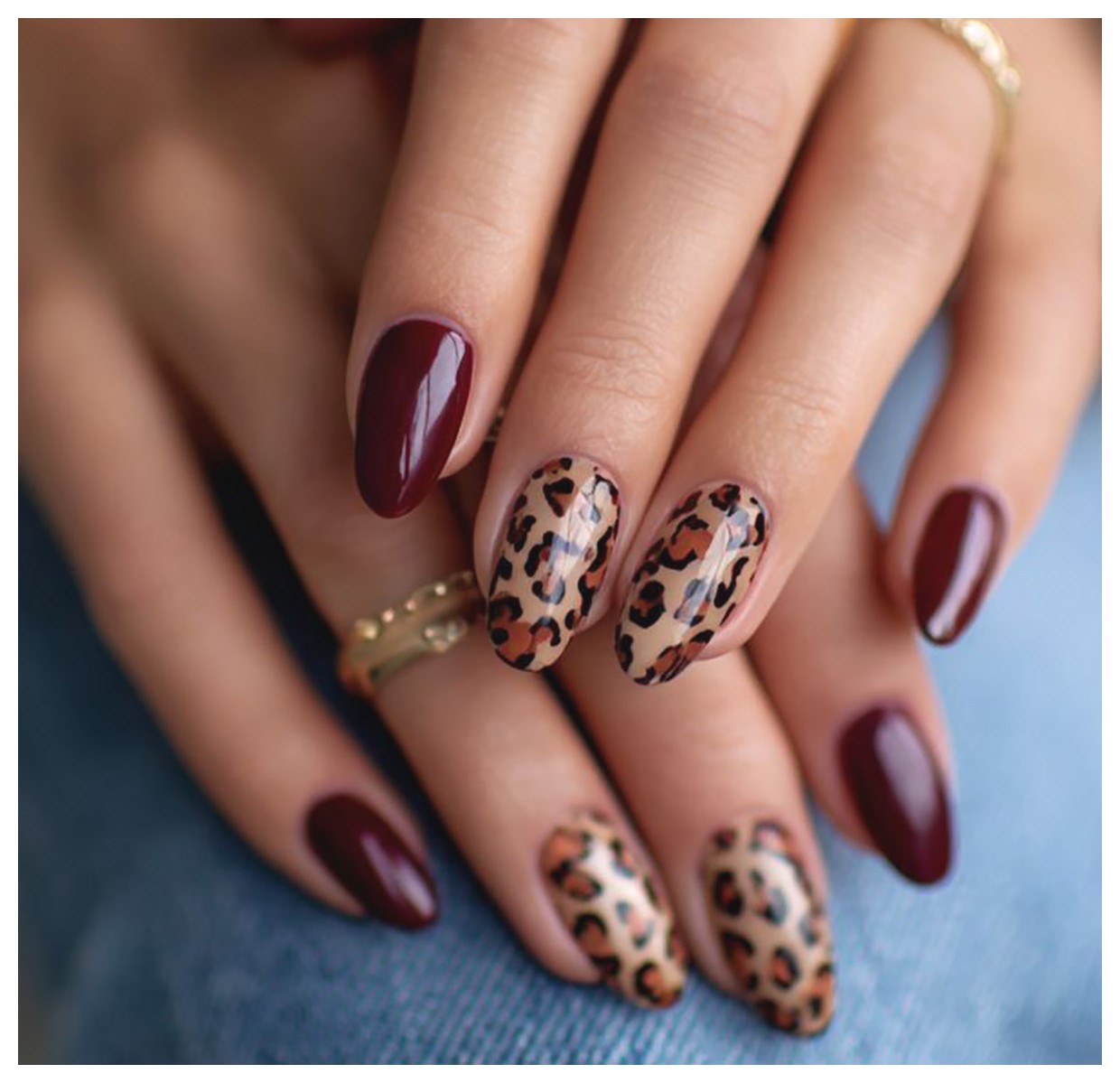 طراحی ناخن پلنگی: جذاب‌ترین ایده‌ها برای زیبایی دستان شما