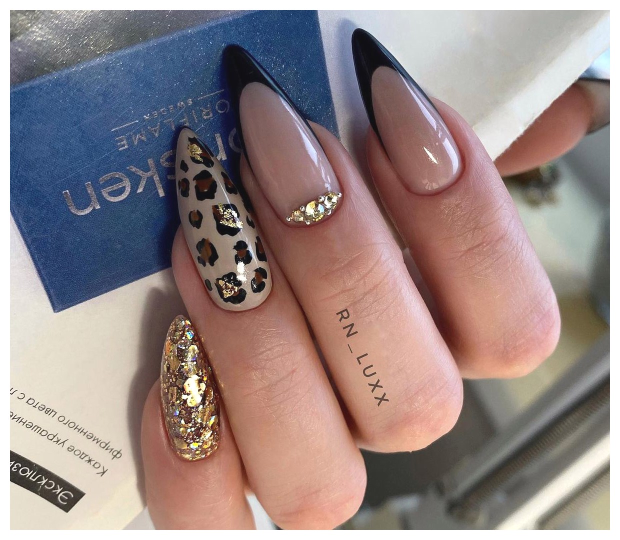 طراحی ناخن پلنگی: جذاب‌ترین ایده‌ها برای زیبایی دستان شما