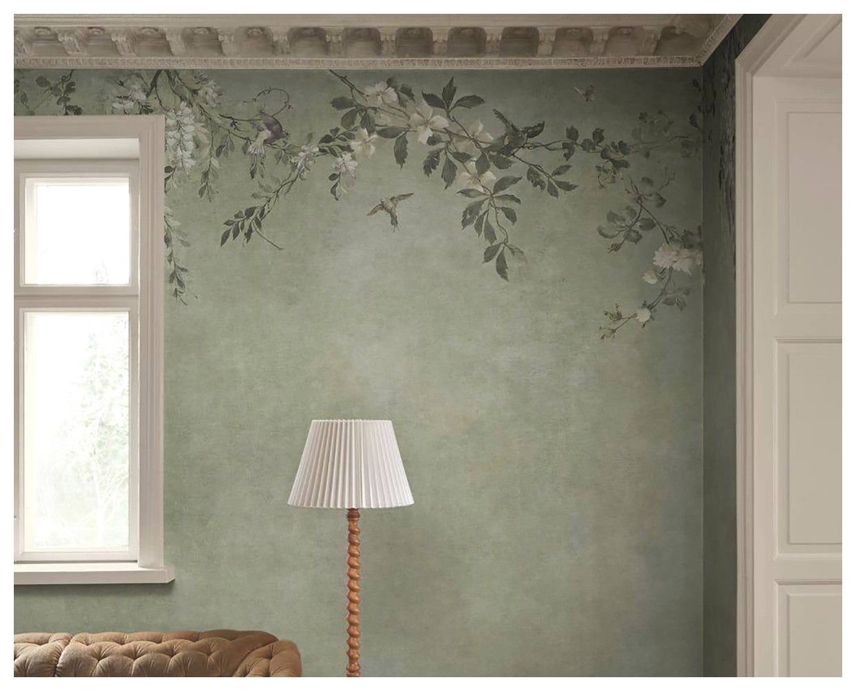 راهنمای انتخاب کاغذ دیواری برای اتاق نشیمن: ایده‌ها و نکات کلیدی