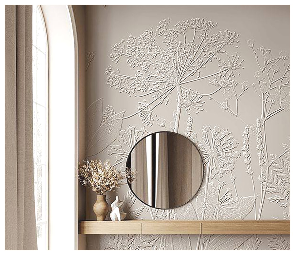 راهنمای انتخاب کاغذ دیواری برای اتاق نشیمن: ایده‌ها و نکات کلیدی