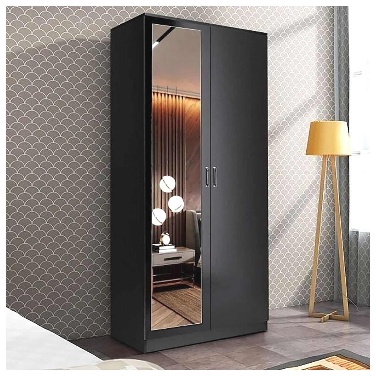 آینه کمدی مدرن و بلند: زیبایی و کارایی در یک محصول