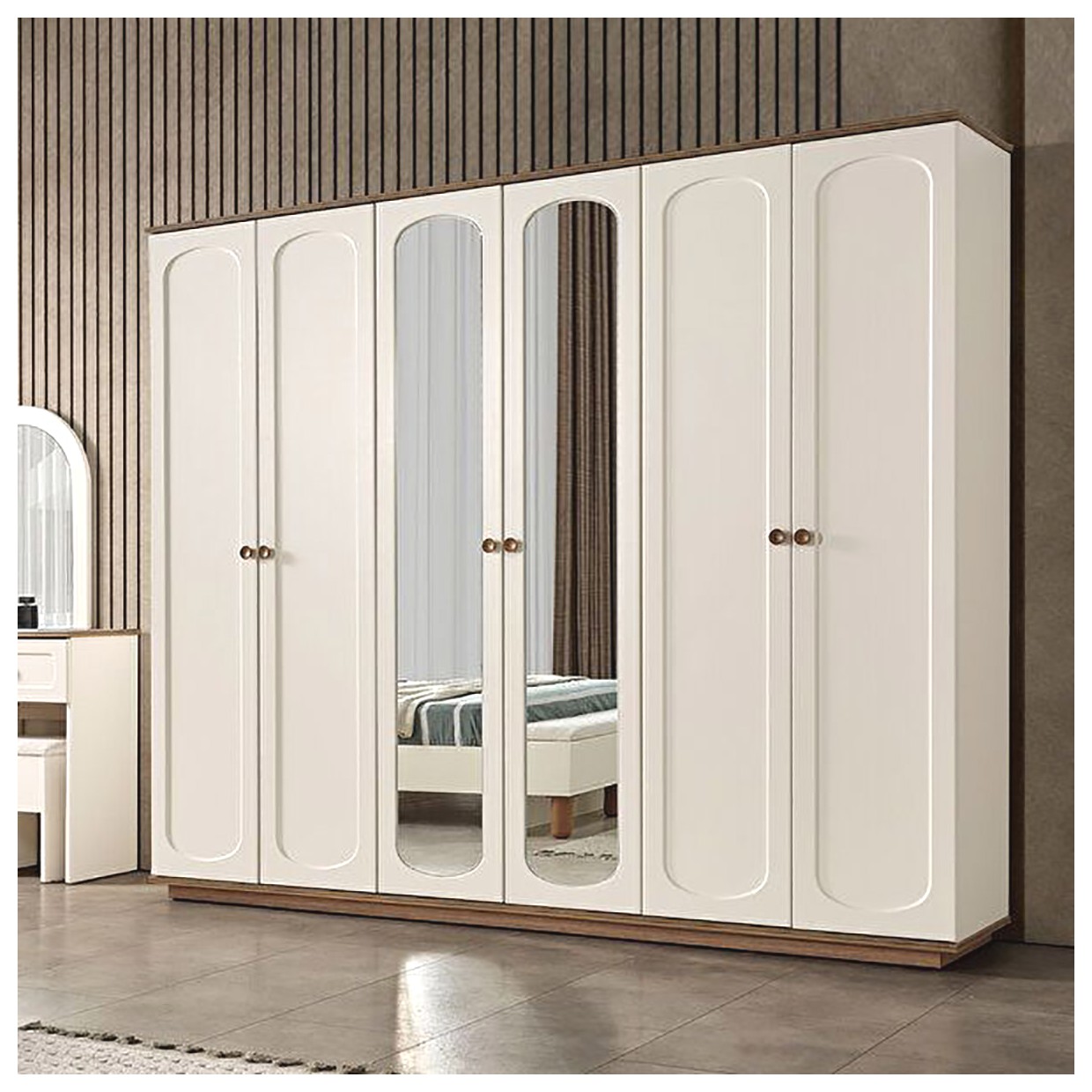 آینه کمدی مدرن و بلند: زیبایی و کارایی در یک محصول