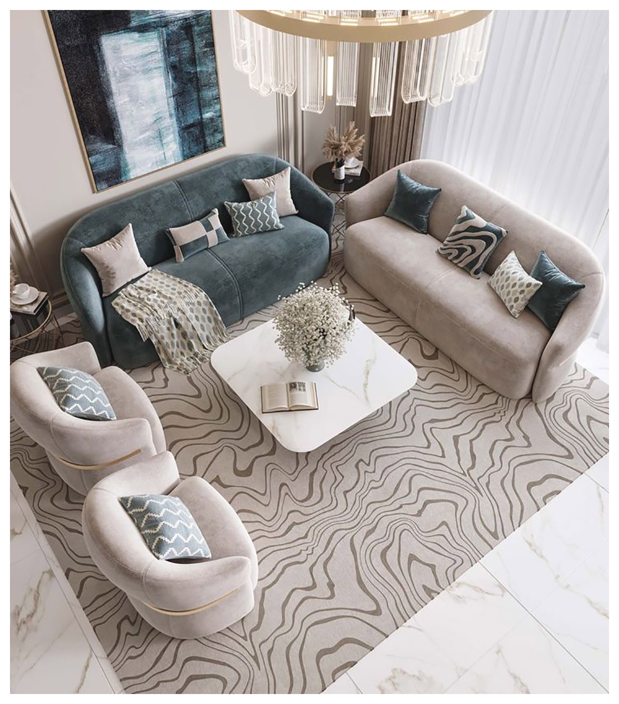 طراحی داخلی مدرن: راهنمایی برای ایجاد فضایی زیبا و کاربردی