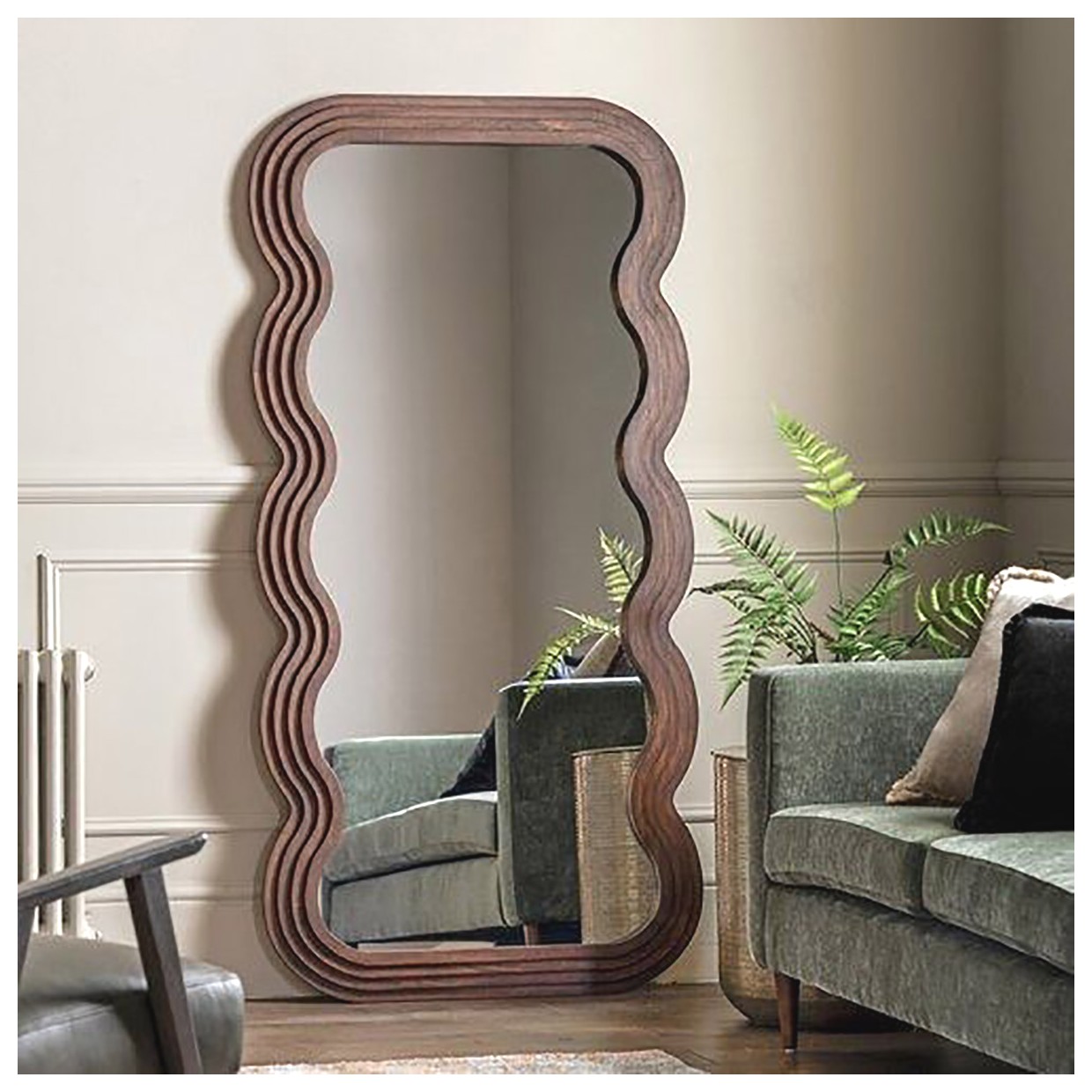 آینه چوبی مدرن: زیبایی و کارایی در دکوراسیون منزل