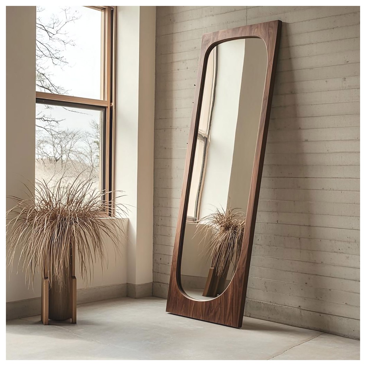 آینه چوبی مدرن: زیبایی و کارایی در دکوراسیون منزل