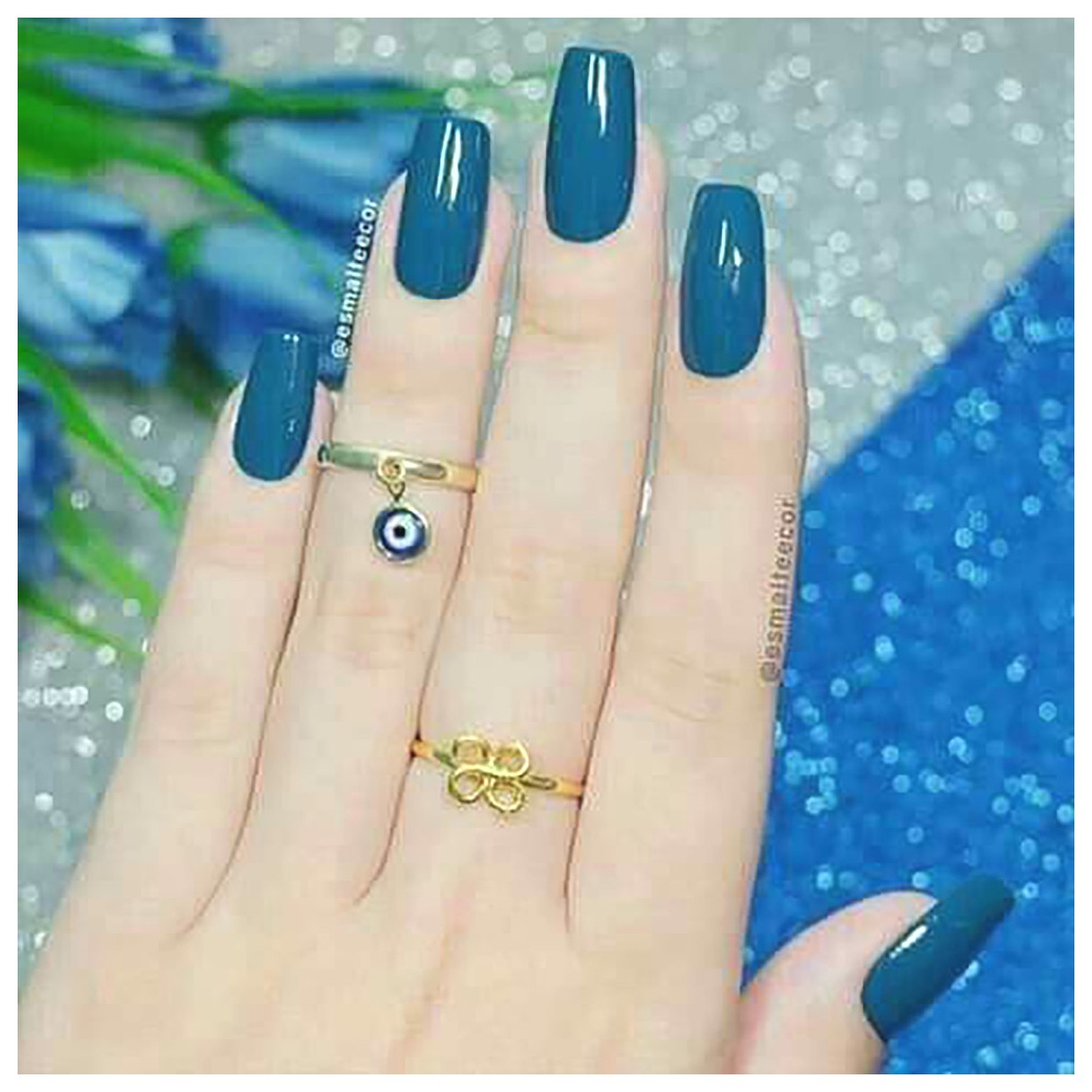 مدلهای زیبا و خلاقانه ناخن آبرنگی و کروم