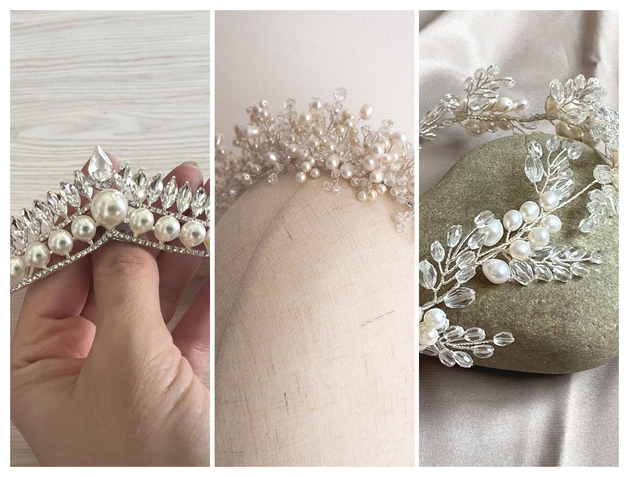 مدل‌های جدید تاج عروسی برای زیبایی بیشتر