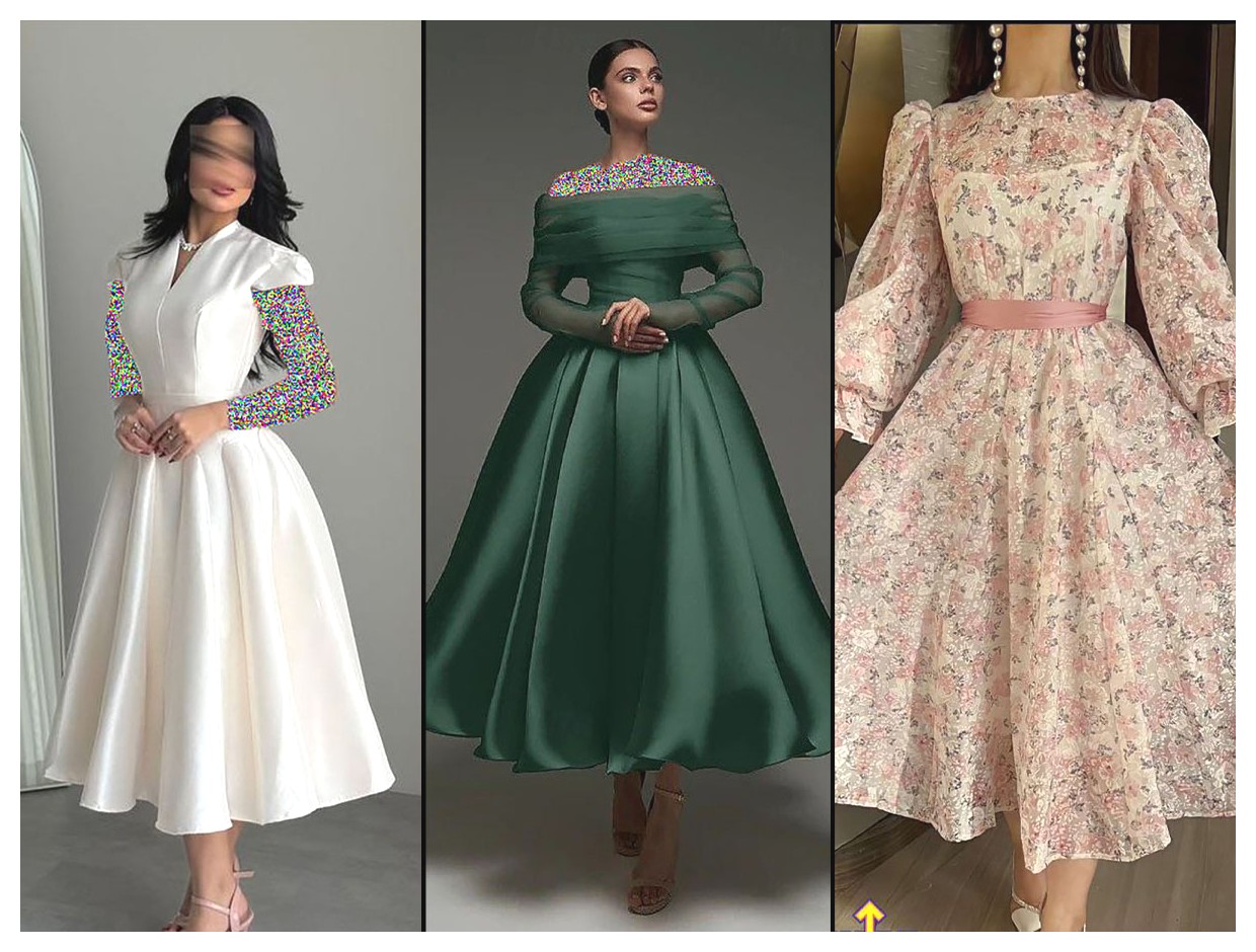 مدل‌های زیبا و شیک پیراهن مجلسی برای خانم‌ها