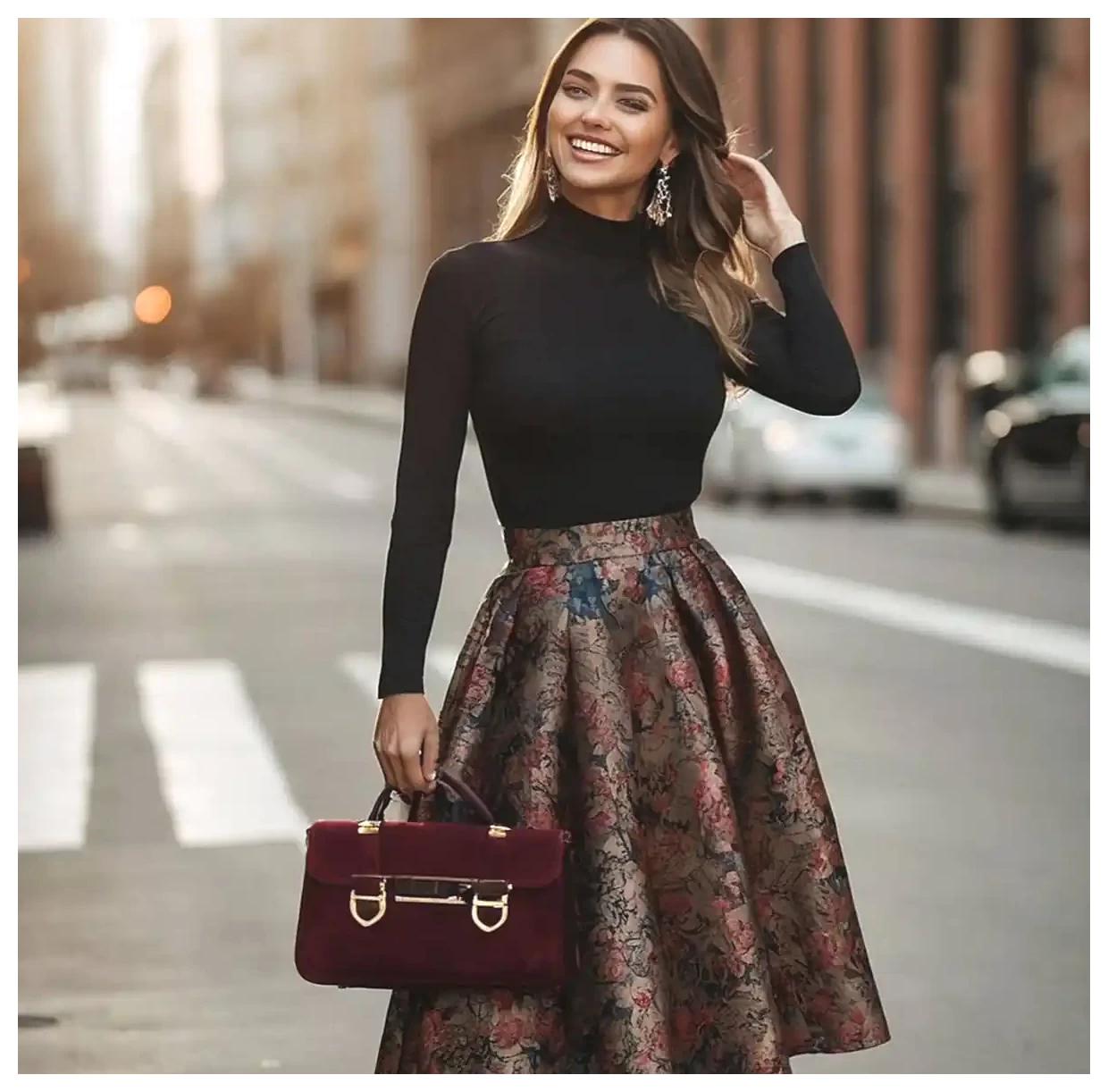 راهنمای انتخاب دامن شب با طرح‌های جذاب