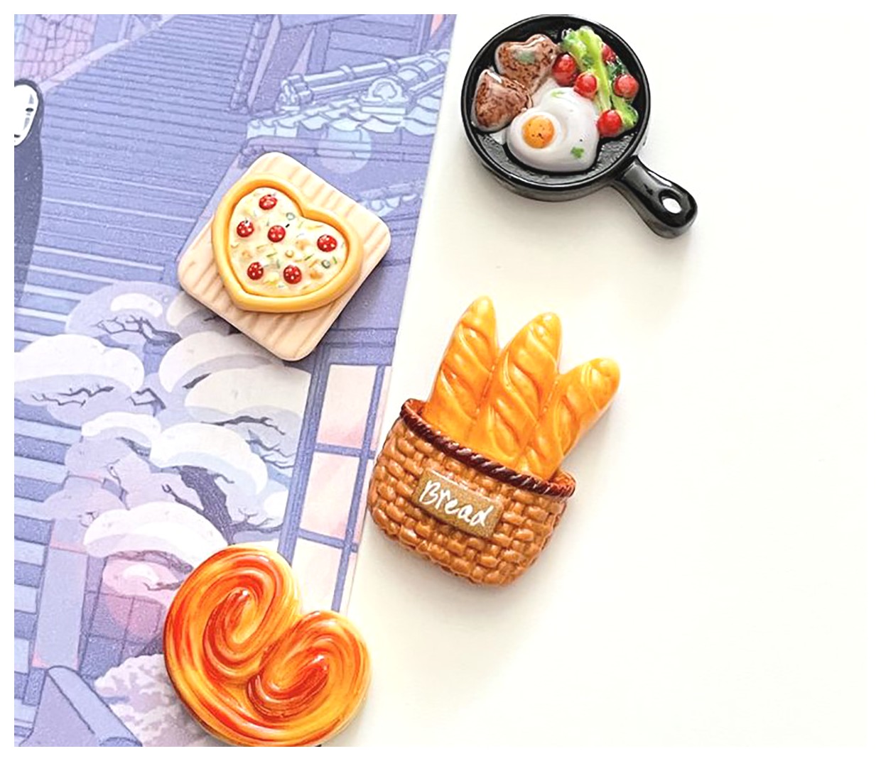 طراحیهای جذاب مگنت یخچالی: آثاری هنری برای دکوراسیون منزل